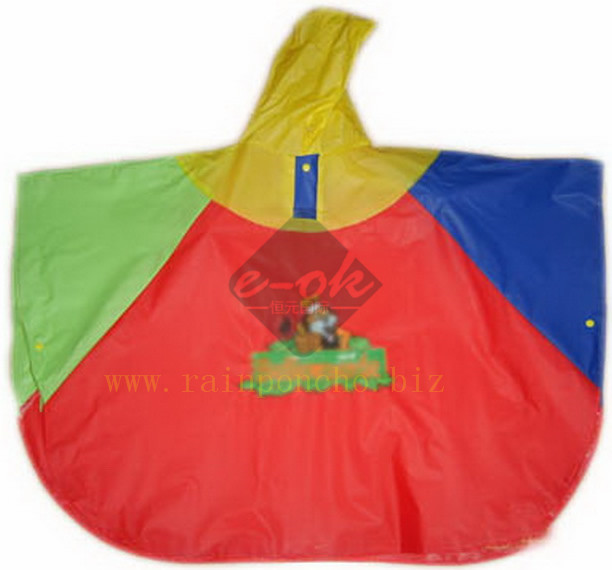 Kids Rain Poncho for Kids 008